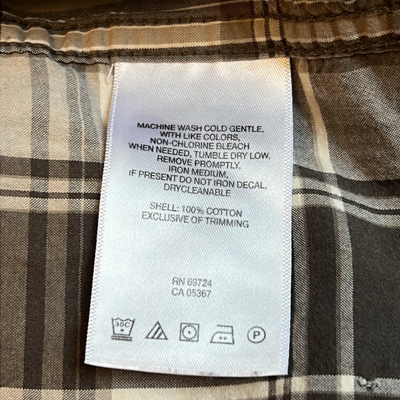 Columbia Plaid Short Sleeve Button Up Shirt Mens Size XXL - Picture 6 of 7